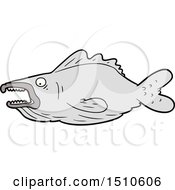 Poster, Art Print Of Cartoon Ugly Fish