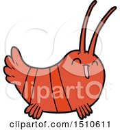 Poster, Art Print Of Cartoon Crayfish