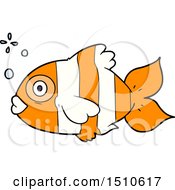 Poster, Art Print Of Cartoon Exotic Fish