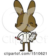 Office Bunny Cartoon