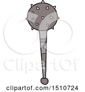 Cartoon Medieval Mace by lineartestpilot