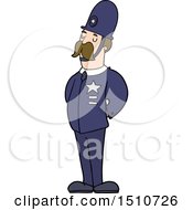 Poster, Art Print Of Cartoon Policeman