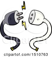 Cartoon Plug And Socket by lineartestpilot