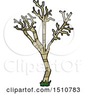 Cartoon Winter Tree