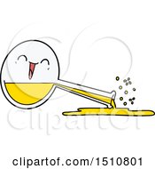Poster, Art Print Of Happy Cartoon Spilled Chemicals