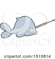 Poster, Art Print Of Cartoon Narwhal