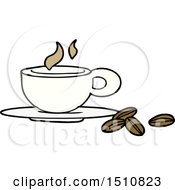 Poster, Art Print Of A Lovely Cup Of Coffee