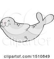 Poster, Art Print Of Cartoon Seal