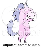 Poster, Art Print Of Cartoon Unicorn