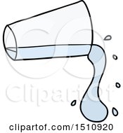 Cartoon Cool Drink Of Water