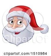 Poster, Art Print Of Christmas Santa Claus Face