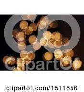 Clipart Of A Blurred Bokeh Lights Background Royalty Free Illustration