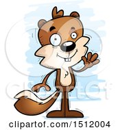 Poster, Art Print Of Friendly Waving Male Squirrel