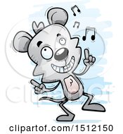 Poster, Art Print Of Happy Dancing Male Mouse