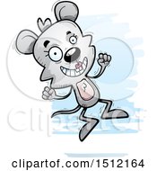 Poster, Art Print Of Jumping Female Mouse