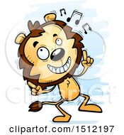 Poster, Art Print Of Happy Dancing Male Lion