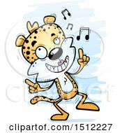Poster, Art Print Of Happy Dancing Female Leopard