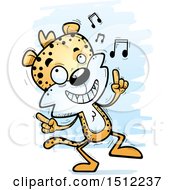Poster, Art Print Of Happy Dancing Male Leopard