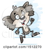 Poster, Art Print Of Running Female Koala