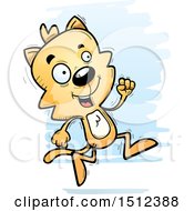 Poster, Art Print Of Running Male Cat