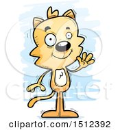 Poster, Art Print Of Friendly Waving Male Cat