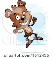 Poster, Art Print Of Jumping Male Bear