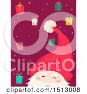 Poster, Art Print Of Swedish Tomte Christmas Santa Claus With Gifts