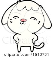 Happy Cartoon Dog