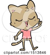 Poster, Art Print Of Cartoon Cat