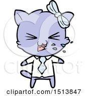 Poster, Art Print Of Cartoon Cat