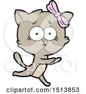 Poster, Art Print Of Cartoon Cat