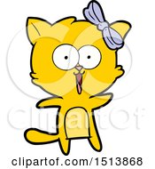 Poster, Art Print Of Cartoon Cat