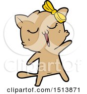 Poster, Art Print Of Cartoon Cat