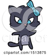 Poster, Art Print Of Cartoon Cat