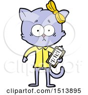 Poster, Art Print Of Cartoon Cat