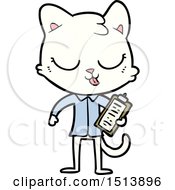 Poster, Art Print Of Cartoon Cat