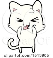 Poster, Art Print Of Cartoon Cat