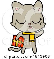 Poster, Art Print Of Cartoon Cat