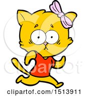 Poster, Art Print Of Cartoon Cat