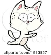 Cartoon Cat Running
