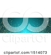 Poster, Art Print Of Blue Website Banner Header With Stars