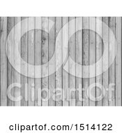 Clipart Of A 3d Gray Wood Panel Background Royalty Free Illustration