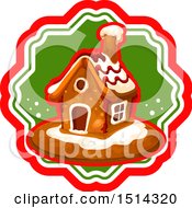 Poster, Art Print Of Christmas Gingerbread House