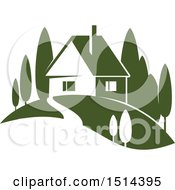 Poster, Art Print Of Green Home Residence