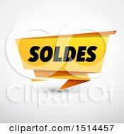 Poster, Art Print Of Soldes Sales Design Banner On A Shaded Background