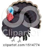 Poster, Art Print Of Blue Headed Turkey Bird