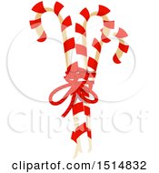 Poster, Art Print Of Christmas Candy Canes