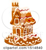 Poster, Art Print Of Christmas Gingerbread House