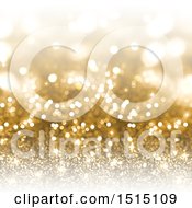 Poster, Art Print Of Background Of Flares And Gold Glitter