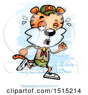 Poster, Art Print Of Tired Running Male Tiger Scout